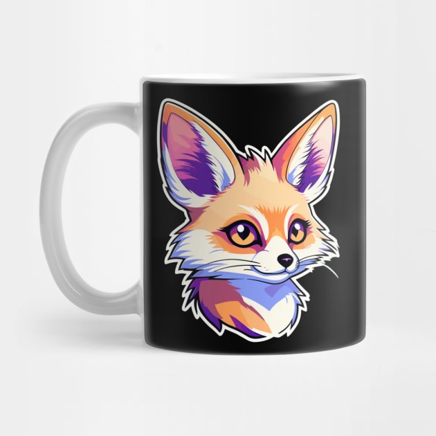 Fennec Fox Illustration by FluffigerSchuh